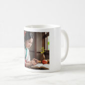 (Asian Girl VII) Klassische Tasse, 11 oz Kaffeetasse (VorderseiteRechts)