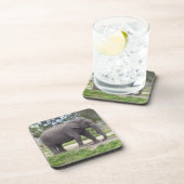 Asian Gray Elephant Untersetzer (Rechte Seite)