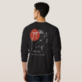 Asian Inspired Koi Fish Personalized Sweatshirt (Schwarz voll)