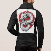 Asian-Inspired Zip Hoodie (Rückseite)