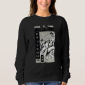 Asian Japanese samurai fighter Sweatshirt (Vorderseite)