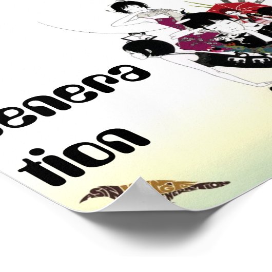 Asian Kung Fu Generation Poster (Ecke)