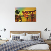 Asian Leinwanddruck (Insitu (Schlafzimmer))