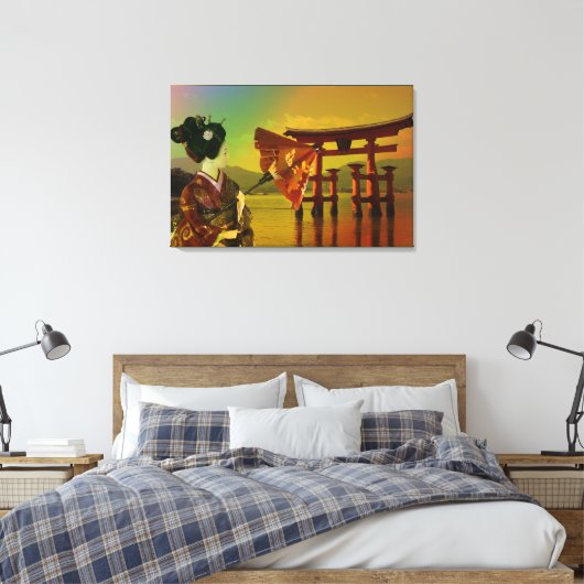 Asian Leinwanddruck (Insitu (Schlafzimmer))