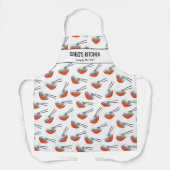 Asian Noodle Restaurant Koch Sobo's Küchen Custom Schürze (Vorderseite)