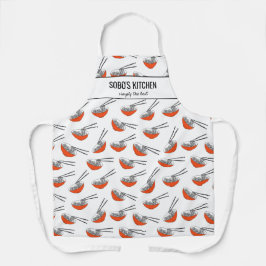 Asian Noodle Restaurant Koch Sobo's Küchen Custom Schürze