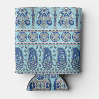 Asian Paisley Border: Traditionelles Design. Dosenkühler