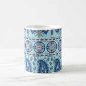 Asian Paisley Border: Traditionelles Design. Kaffeetasse (Mittel)