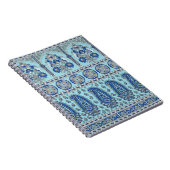 Asian Paisley Border: Traditionelles Design. Notizblock (Rechte Seite)