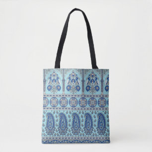 Asian Paisley Border: Traditionelles Design. Tasche