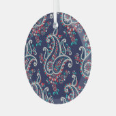 Asian Paisley: Traditionelles Nahtloses Design. Ornament Aus Glas (Vorderseite links)