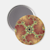 Asian Spider - Fraktal Magnet (Vorderseite/Rückseite)