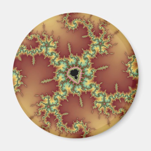 Asian Spider - Fraktal Magnet (Vorne)