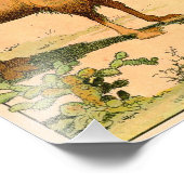 Asian Two Hump Camel Fotodruck (Ecke)