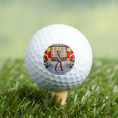 Asian Warrior Maiden Golfball (Insitu T-Shirt)
