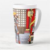 Asian Warrior Maiden Milchtasse (Rechte Ecke)