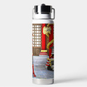 Asian Warrior Maiden Trinkflasche (Hinten)