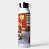 Asian Warrior Maiden Trinkflasche (Vorderseite)