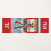 Asian Warrior Maiden Yogamatte (Vorderseite (Horizontal))