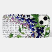Asian Wisteria Wistaria im Kanji Hintergrund Case-Mate iPhone Hülle (Rückseite (Horizontal))