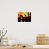 asianautisches Poster (Küche)