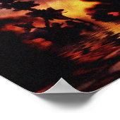 asianautisches Poster (Ecke)