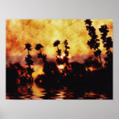 asianautisches Poster (Vorne)