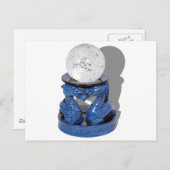 AsianDragonCrystalBall062210Shadow Postkarte (Vorne/Hinten)