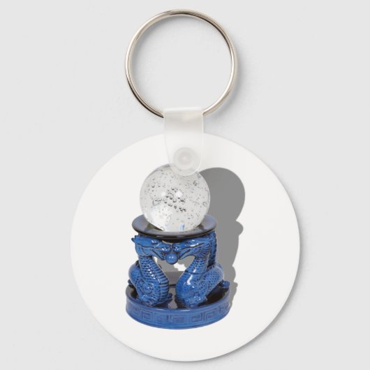 AsianDragonCrystalBall062210Shadow Schlüsselanhänger (Vorderseite)