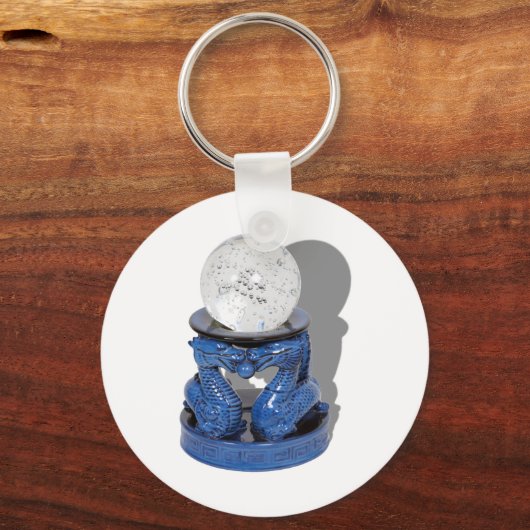 AsianDragonCrystalBall062210Shadow Schlüsselanhänger (Vorderseite)