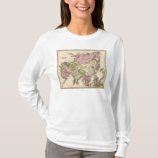 AsiaPanoramic MapAsia 8 T-Shirt (Vorderseite)