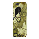 Asiat mit Drachen iPhone Hülle (Rückseite rechts)