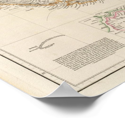 Asiatic Archipelago Poster (Ecke)