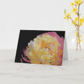 Asiatic Flower Karte (Gelbe Blume)