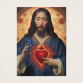 Asiatisch-chinesisches Heiligherz Jesus Beerdigung (Vorderseite)