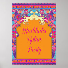 Asiatisch - Hochzeit - Mehndi - Henna - Poster
