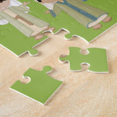 Asiatisch ist er zu Ostern Puzzle (Seite)