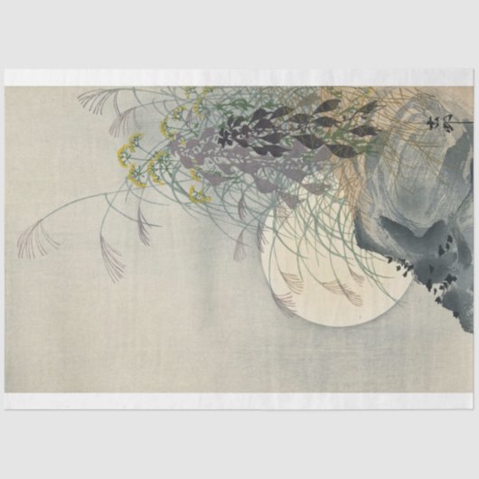 Asiatisch-Japanische Ohara Koson Dekoupage Paper Seidenpapier (Vorderseite)