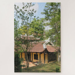 asiatisch, vietnamesisch, kunst, skulptur, buddha, puzzle