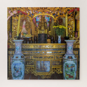 asiatisch, vietnamesisch, kunst, skulptur, buddha, puzzle