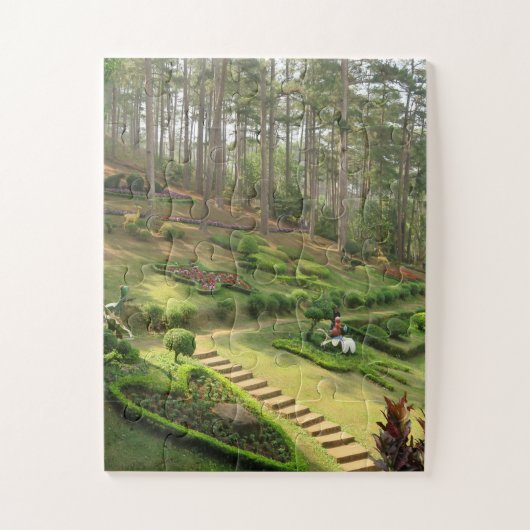 asiatisch, vietnamesisch, kunst, skulptur, buddha, puzzle (Vertikal)