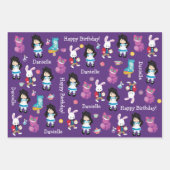 Asiatische Abenteuer im Wunderland Geschenkpapier Set (Vorderseite 2)