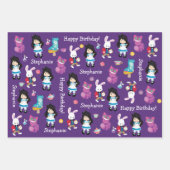 Asiatische Abenteuer im Wunderland Geschenkpapier Set (Vorderseite)