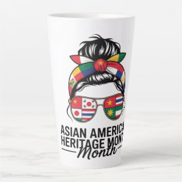 asiatische amerikanische und pazifische Inselbewoh Milchtasse