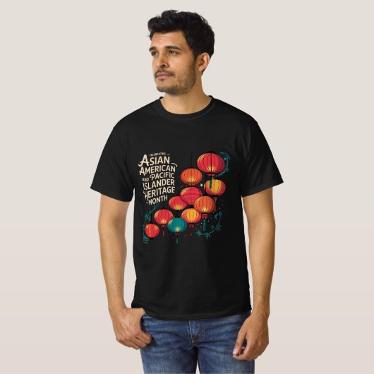 asiatische amerikanische und pazifische Inselbewoh T-Shirt (Vorne ganz)