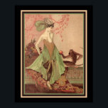Asiatische Art-Deco-Printwerbung in den 1920er Jah Poster<br><div class="desc">Asiatisch in den 20er Jahren,  Art Deco Print von Montedoro - In anderen Größen erhältlich.</div>