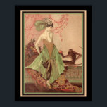 Asiatische Art-Deco-Printwerbung in den 1920er Jah Poster<br><div class="desc">Asiatisch in den 20er Jahren,  Art Deco Print von Montedoro - In anderen Größen erhältlich.</div>