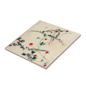 Asiatische Blume Fliese (Seite)