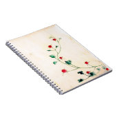 Asiatische Blume Notizblock (Rechte Seite)