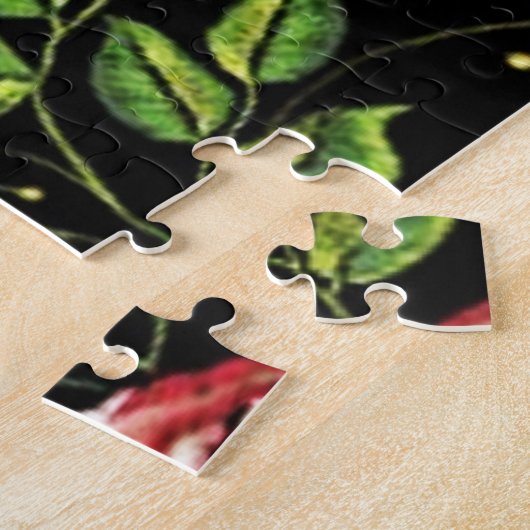 Asiatische Blumendragons Puzzle (Seite)